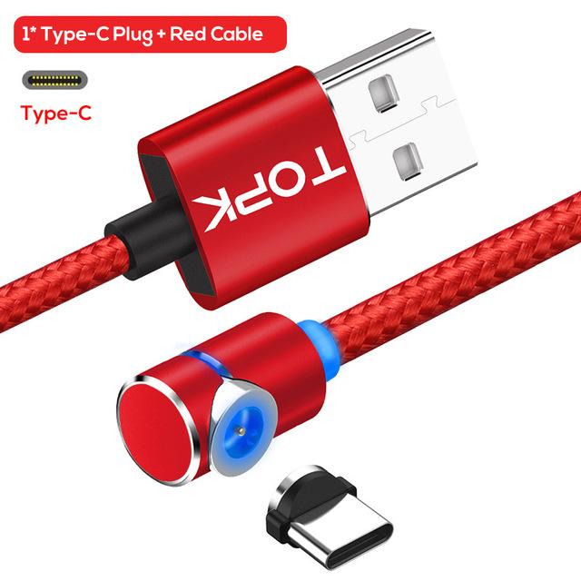 360° Rotating Magnetic Charging Cable (Micro USB)