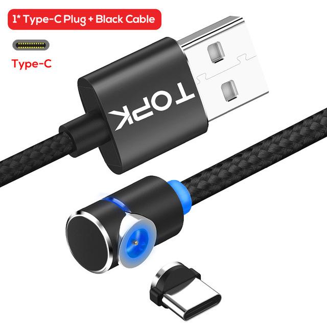 360° Rotating Magnetic Charging Cable (Micro USB)