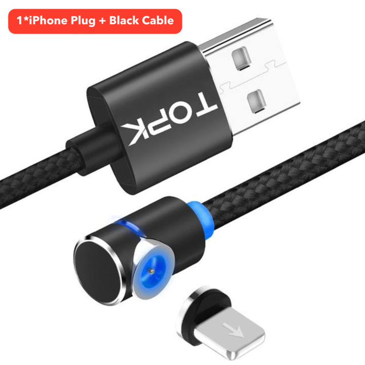 360° Rotating Magnetic Charging Cable (Micro USB)