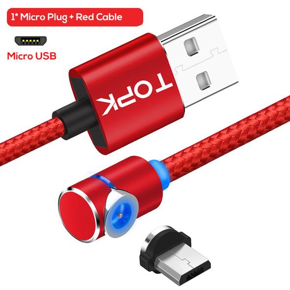 360° Rotating Magnetic Charging Cable (Micro USB)
