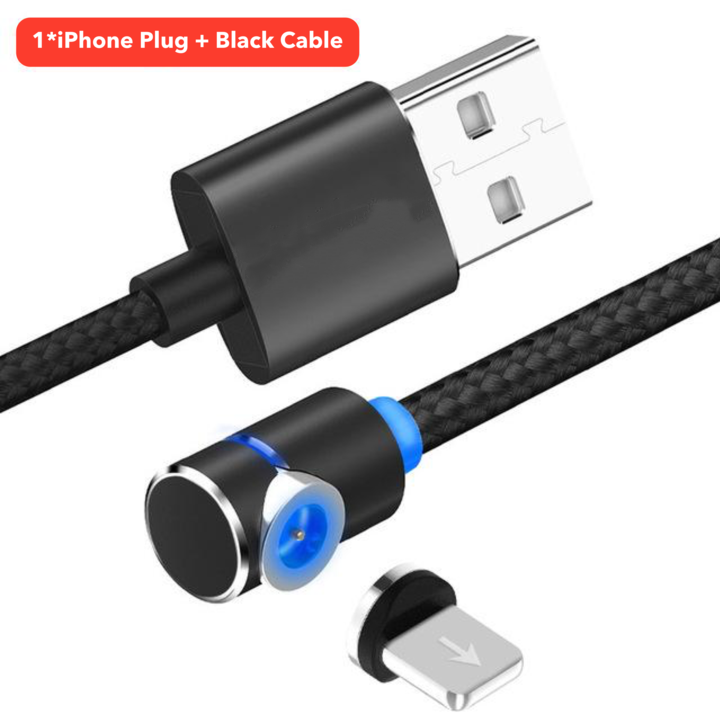 360° Rotating Magnetic Charging Cable (Micro USB)