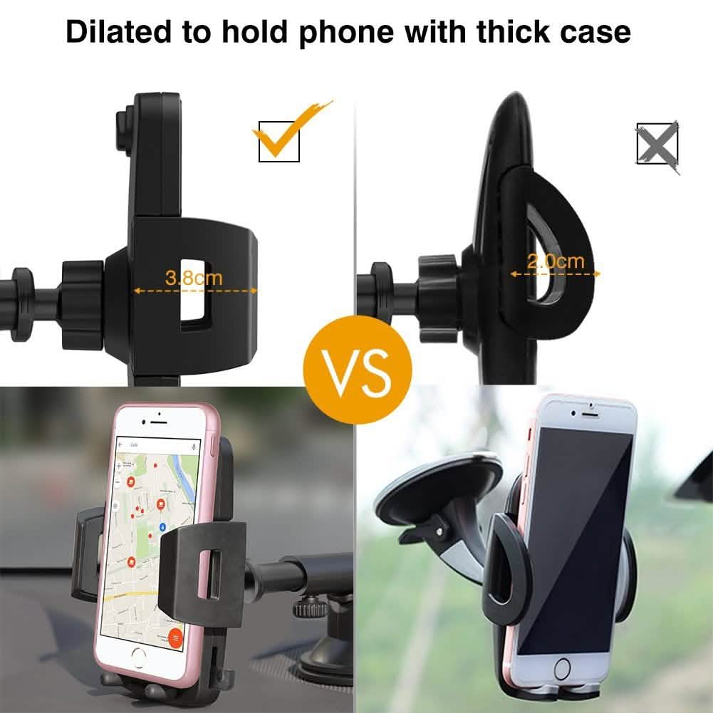 VUP Windshield & Dashboard Phone Mount