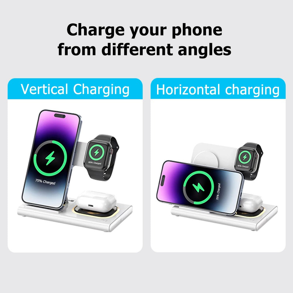 3-in-1 Multifunctional Wireless Charging Station