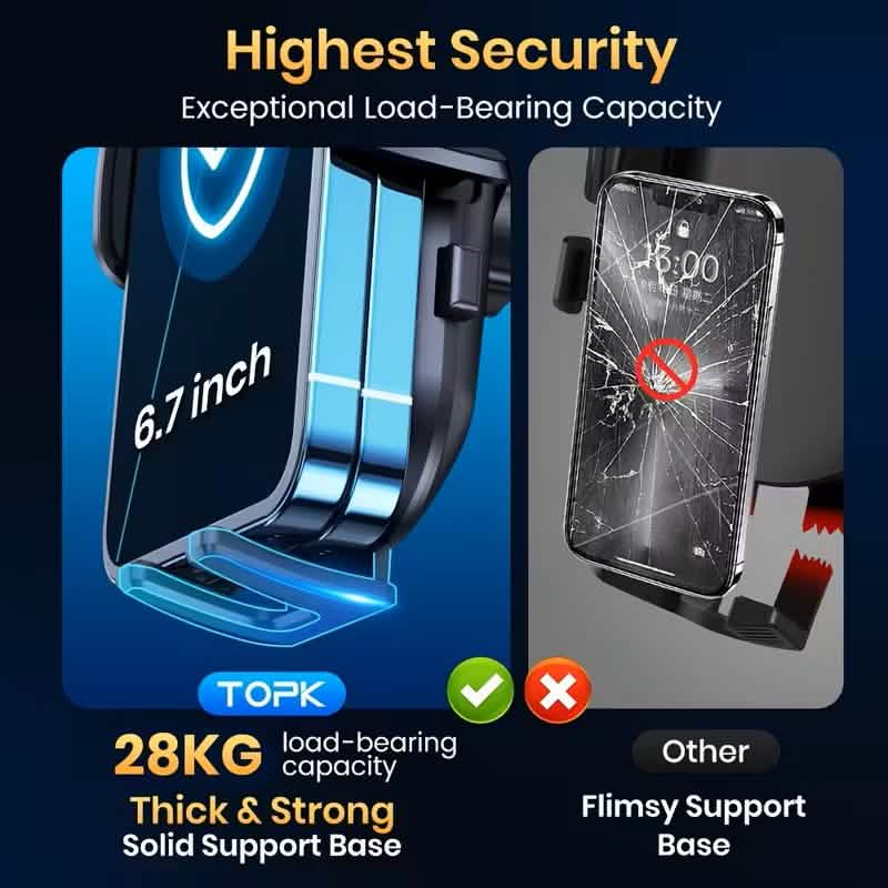 TOPK D38C Dashboard Phone Mount