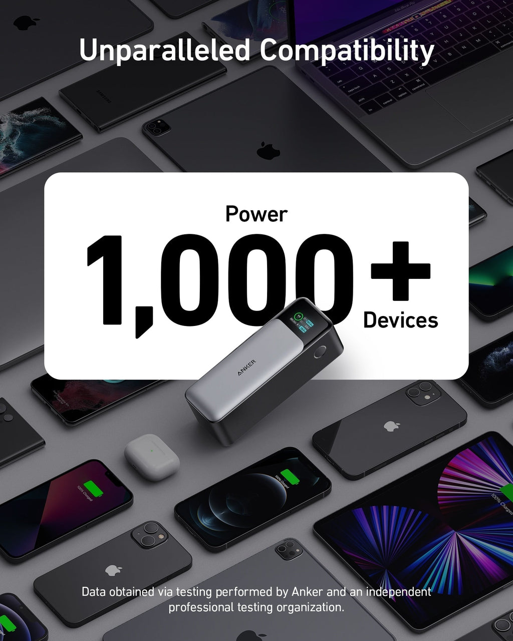 Anker 737 Power Bank – 24,000mAh, 140W Fast Charging