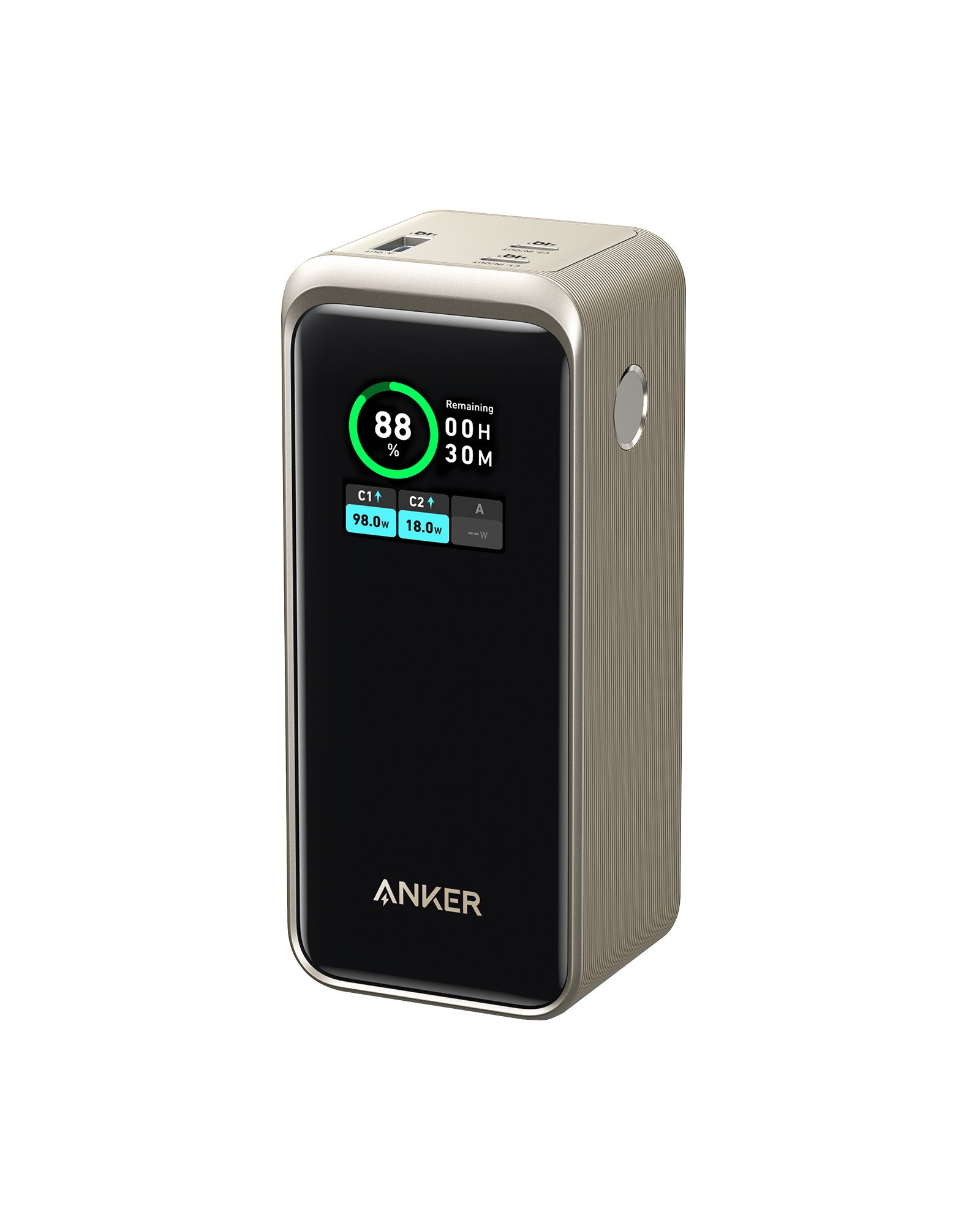 Anker Prime Power Bank – 20,000mAh, 200W Total Output