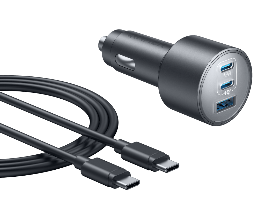 Anker Nano Car Charger – 167.5W Triple-Port Fast Charging