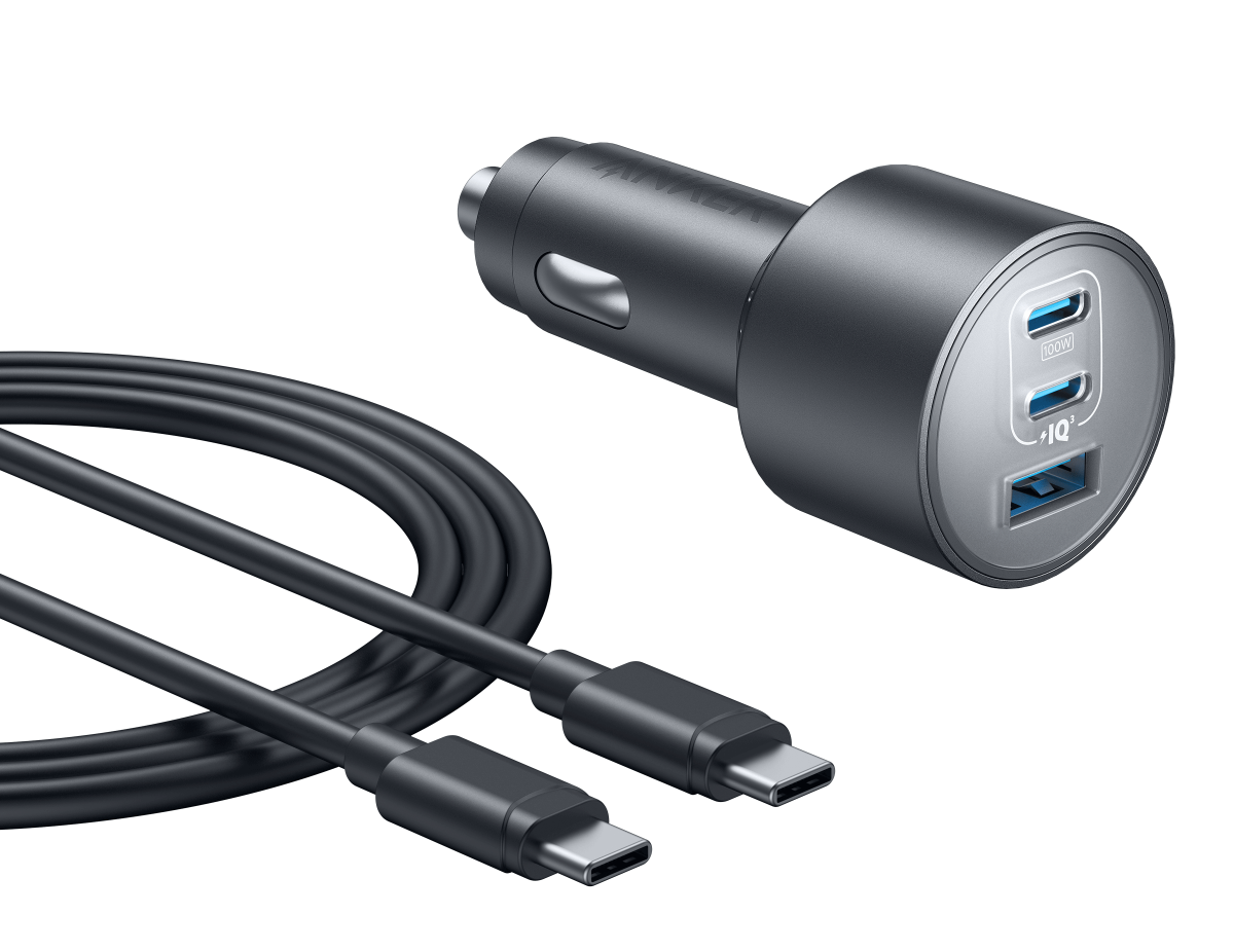 Anker Nano Car Charger – 167.5W Triple-Port Fast Charging