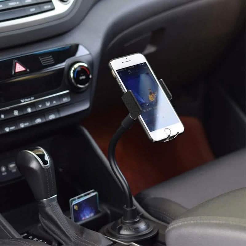Gooseneck Cup Holder Phone Mount with 360° Rotation