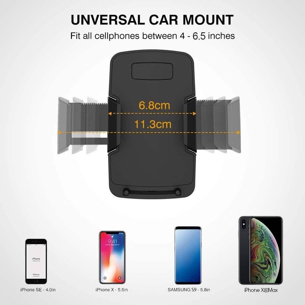 VUP Windshield & Dashboard Phone Mount