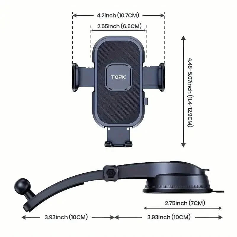 TOPK D38C Dashboard Phone Mount
