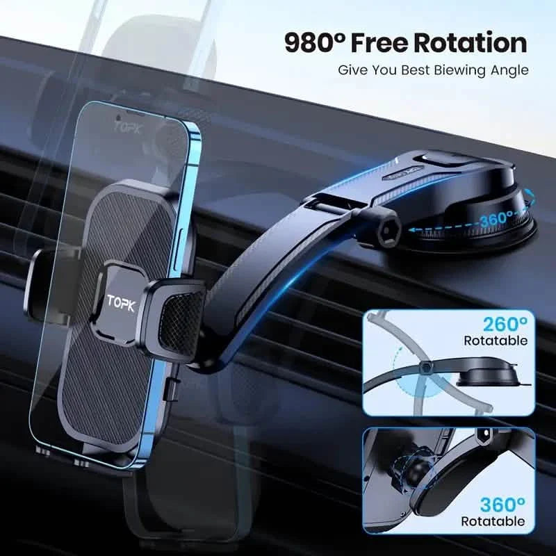TOPK D38C Dashboard Phone Mount