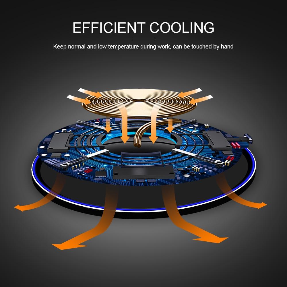Dragon W9 30W Wireless Charging Pad – Ultra-Thin, iPhone 15 Compatible