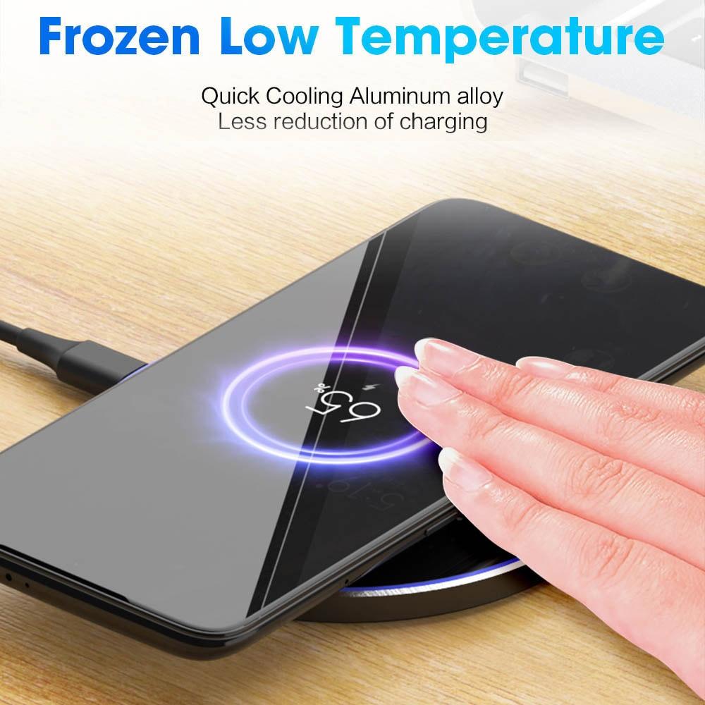 Dragon W9 30W Wireless Charging Pad – Ultra-Thin, iPhone 15 Compatible