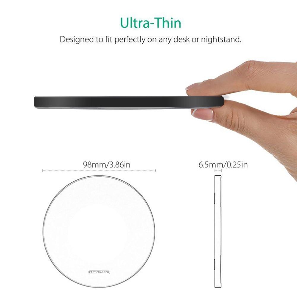 Dragon W9 30W Wireless Charging Pad – Ultra-Thin, iPhone 15 Compatible